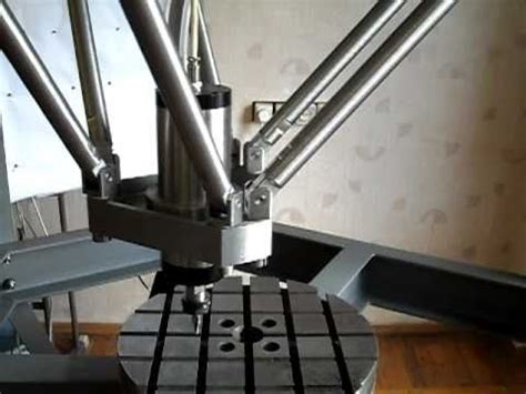 LinuxCNC (EMC2) hexapod parallel robot machine tool 